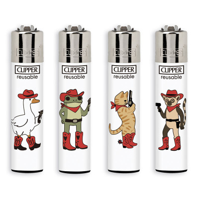 CLIPPER LARGE COW BOY ANIMALS